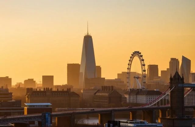 Greater London skyline